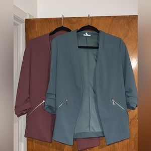 Maurices Women’s Blazers, worn a handful of times. Like new. Size medium.